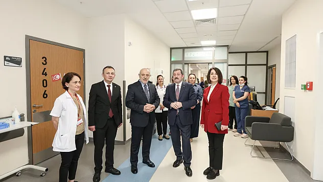 Samsun'da 23 Nisan'da çocuklara bayram ziyareti