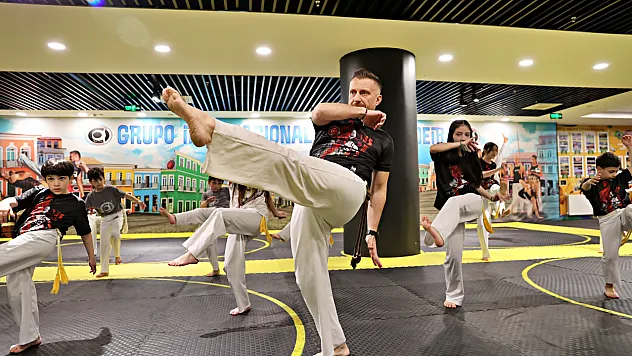 Samsun'da 25 yıllık capoeira hikayesi