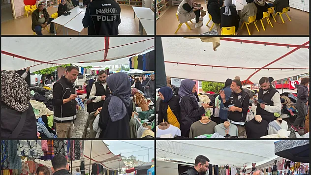 Samsun'da 660 kişi uyuşturucuya karşı bilgilendirildi