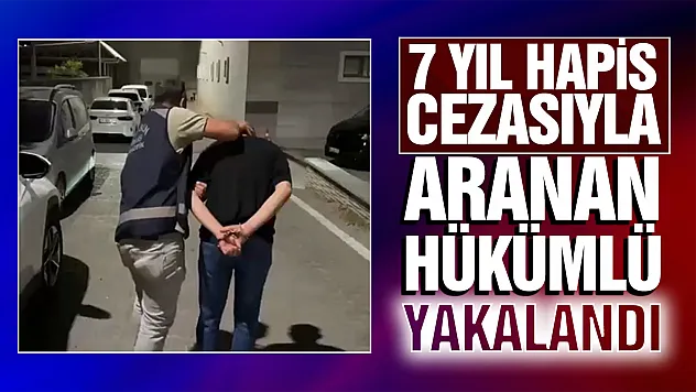 Samsun'da 7 yıl hapisle aranan uyuşturucu taciri yakalandı
