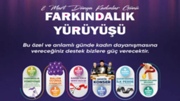 Samsun'da 8 Mart'a özel farkındalık etkinlikleri düzenlenecek