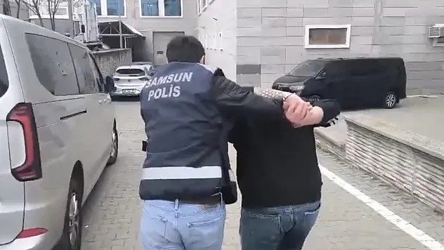 Samsun'da 8 yıl 4 ay hapis cezasıyla aranan şahıs yakalandı