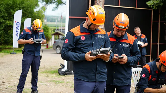 Samsun'da 81 İlden 246 Personelle AFAD İHA Yarışması Başladı