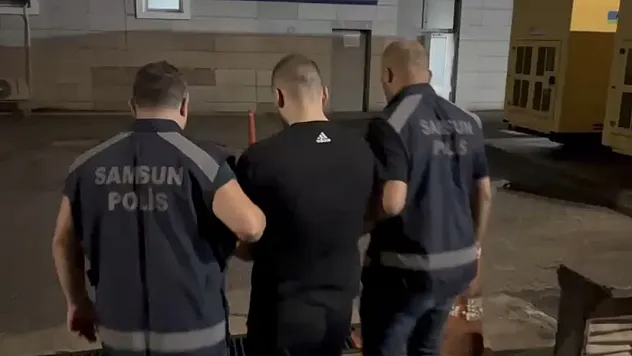 Samsun'da 9 yıl 5 ay hapis cezası bulunan hükümlü yakalandı