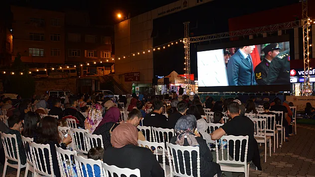 Samsun'da Açık Hava Sinema Gecesi