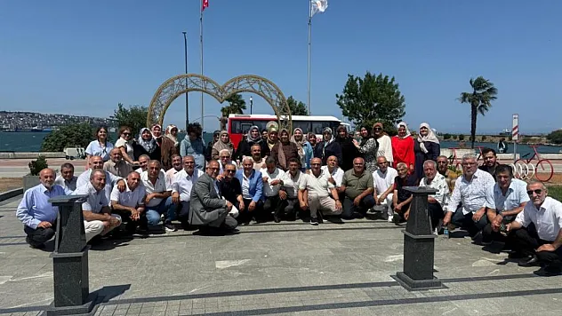 Samsun'da Ahde Vefa 41 Yıllık silah arkadaşları komutanlarıyla buluştu