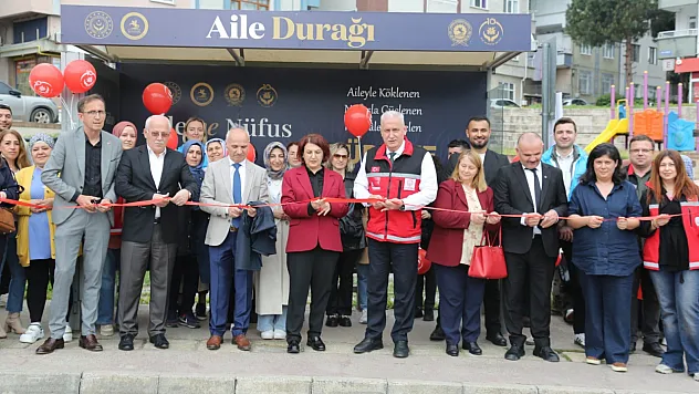 Samsun'da aile odaklı yeni dönem başladı: 'Aile Durağı' hizmette