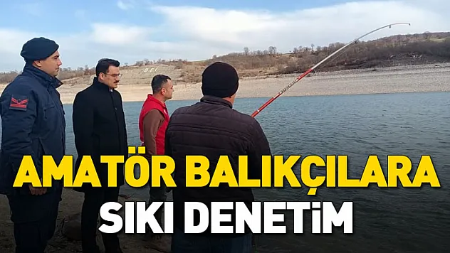 Samsun'da Amatör Balıkçılara Sıkı Denetim