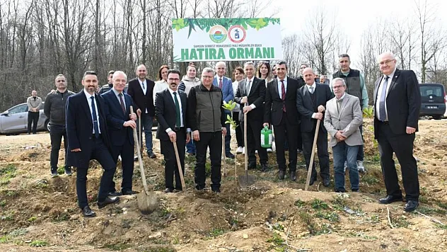 Samsun'da anlamlı etkinlik: Mali Müşavirler hatıra ormanı kurdu