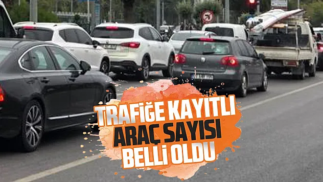 Samsun'da araç sayısı 558 Bini aştı!