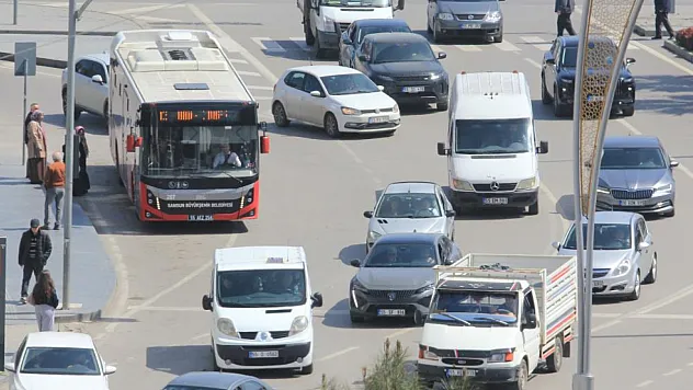 Samsun'da araç sayısı rekora koşuyor