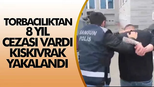 Samsun'da aranan uyuşturucu hükümlüsü operasyonla yakalandı