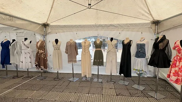 Samsun'da Atık Kumaşlar Şık Tasarımlara Dönüşüyor
