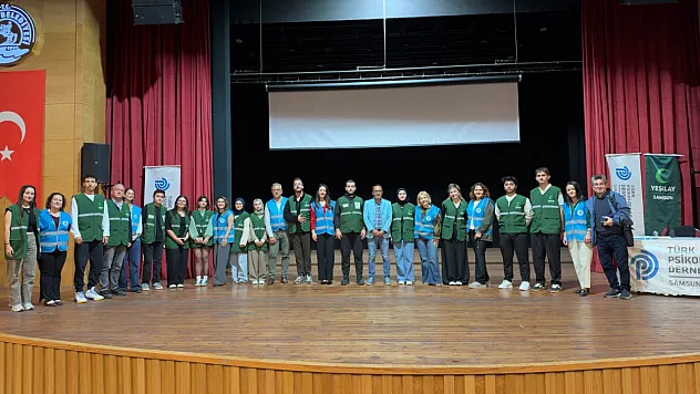 Samsun'da bağımlılıkla mücadele ve psikolojik destek konuşuldu