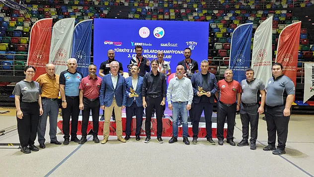 Samsun'da Bilardo Heyecanı Yaşandı