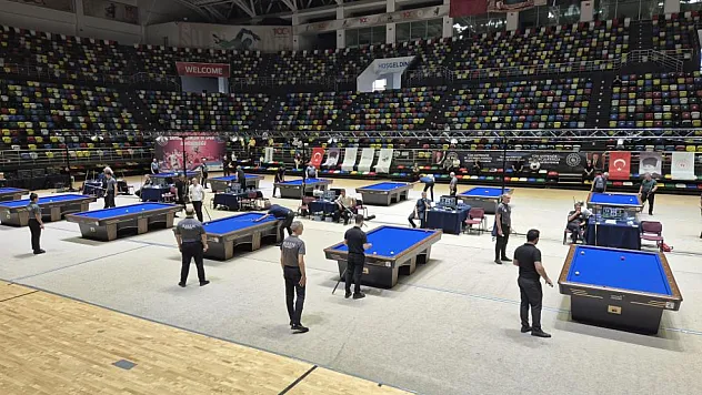 Samsun'da Bilardo Şöleni Başladı!