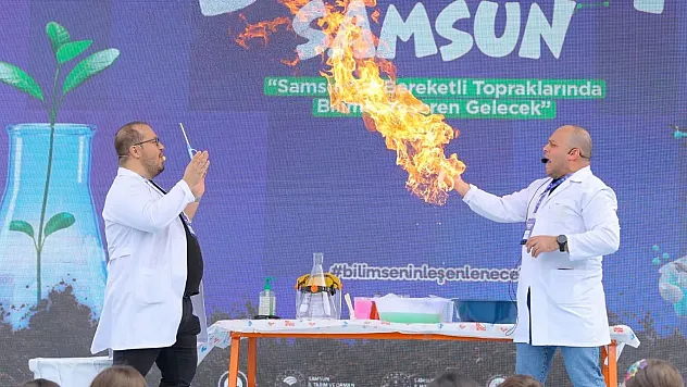 Samsun'da bilim ve teknoloji rüzgarı esti