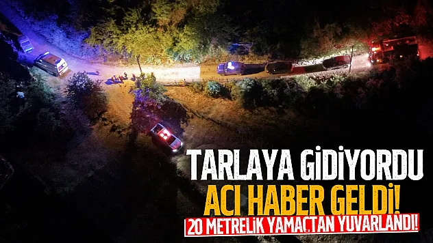 Samsun'da bir kişi yamaçtan yuvarlanarak yaşamını yitirdi