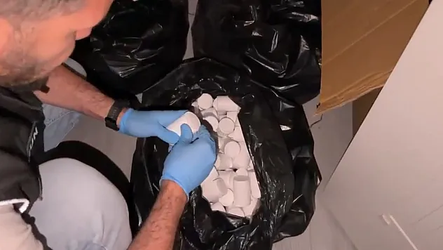 Samsun'da boş daire uyuşturucu deposu çıktı