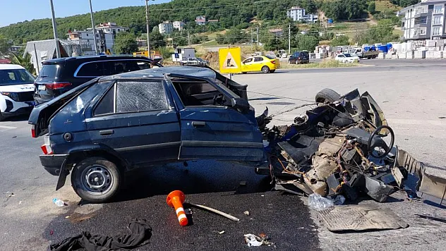 Samsun'da böyle kaza görülmedi