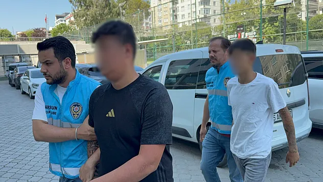 Samsun'da Büfeyi Kundaklayan 2 Çocuk Yakalandı