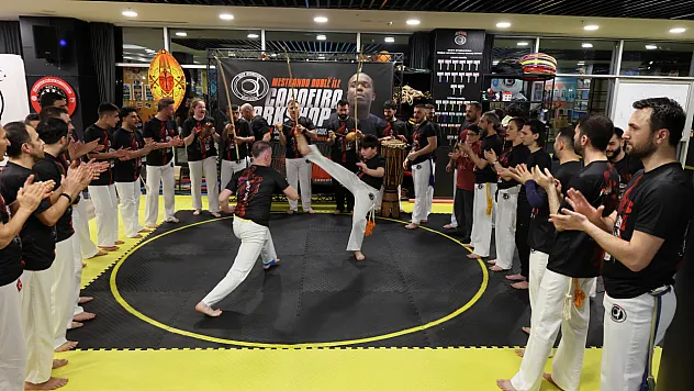 Samsun'da capoeira rüzgarı