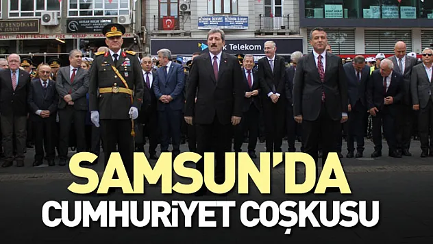 Samsun'da Cumhuriyet Coşkusu