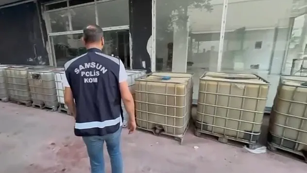 Samsun'da Dev Akaryakıt Operasyonu