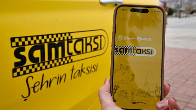 Samsun'da dijital taksi dönemi: 'SamTaksi' hizmete giriyor