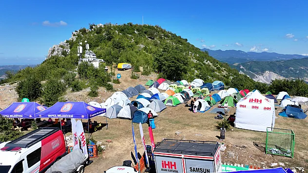 Samsun'da Doğa Sporları ve Kültür Festivali başladı