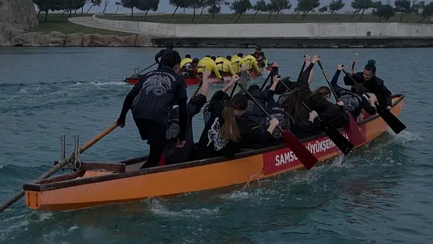Samsun'da Dragon Boat Ligi Heyecanı: Göktürk Dragons Zirvede