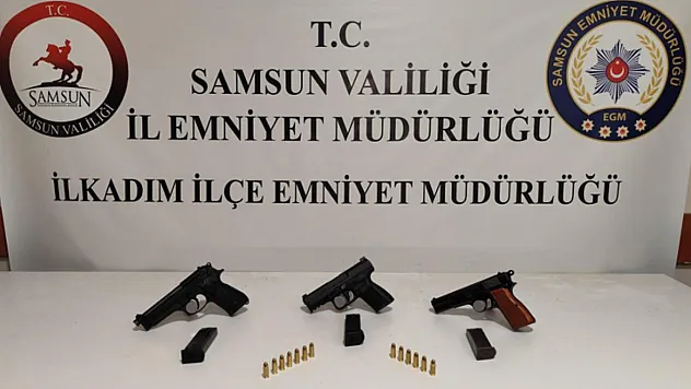 Samsun'da Düğünde Silah Sesleri: Sivil Polis Misafir Gibi Girdi, 2 Kişi Tabancayla Yakalandı