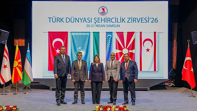 Samsun'da düzenlenen Türk Dünyası Şehircilik Zirvesi açıklanan bildirge ile sona erdi
