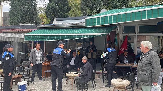 Samsun'da esnaf ve vatandaşlara güvenlik bilgilendirmesi yapıldı