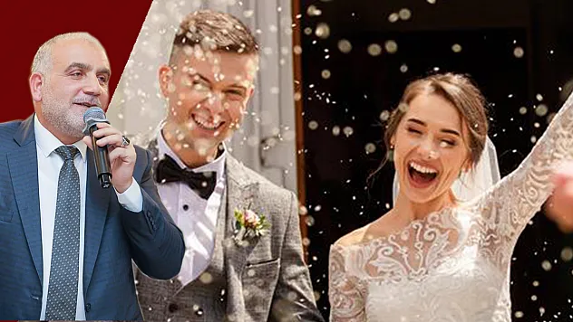 Samsun'da evlenecek çiftlere müjde.. Canik'ten 20 bin TL destek