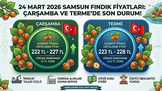 Samsun'da Fındık Haftaya Hareketli Başladı! | Terme ve Çarşamba Yarışıyor