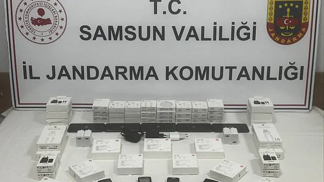 Samsun'da gümrük kaçağı elektronik ürün operasyonu