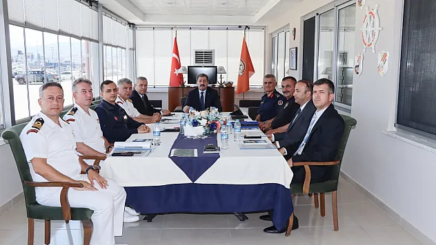 Samsun'da güvenlik gündemi değerlendirildi