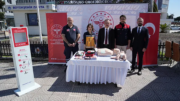 Samsun'da hayat kurtaran cihazlar devrede