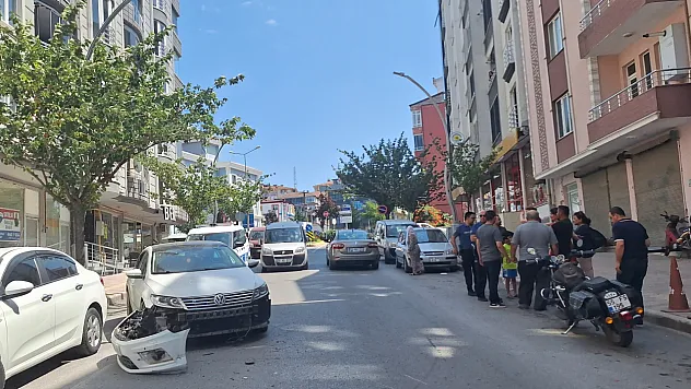 Samsun'da iki araç çarpıştı : 1 yaralı