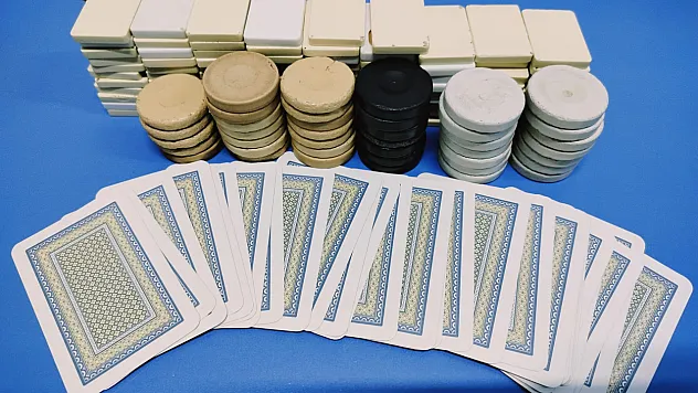 Samsun'da iki ilçede kumar operasyonu: 7 kişiye para cezası