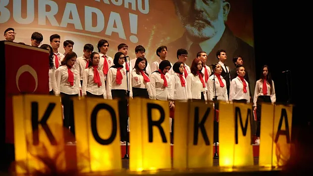Samsun'da İstiklal Marşı'nın kabulünün 105. Yılı unutulmadı