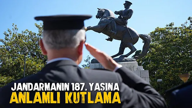 Samsun'da Jandarma Teşkilatının 187. kuruluş yıl dönümü kutlandı