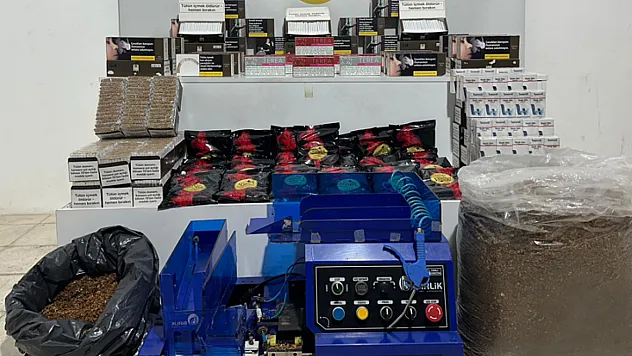 Samsun'da Kaçak Tütün Operasyonu