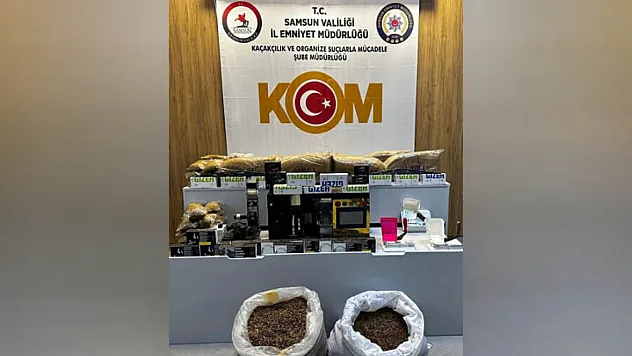 Samsun'da Kaçakçılık Operasyonu: 4 Şüpheli Gözaltına Alındı