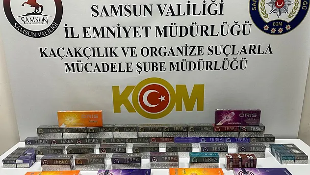Samsun'da kaçakçılık operasyonu: 1 gözaltı