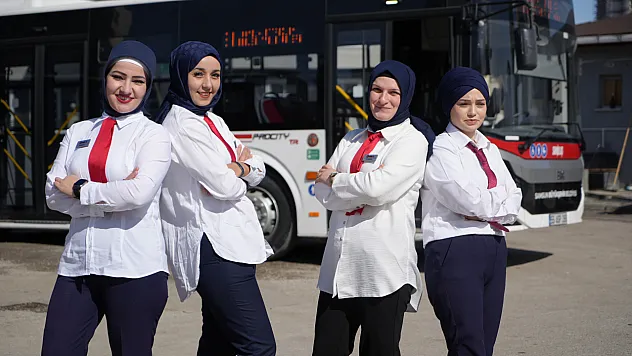 Samsun'da kadın şoförler ilham kaynağı