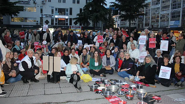 Samsun'da kadınlar, Boş Tencerelerle ses yükseltti