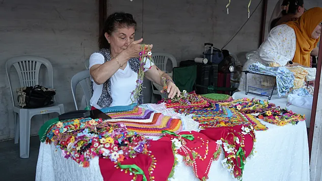Samsun'da kadınların el emeği festivalde görücüye çıkıyor