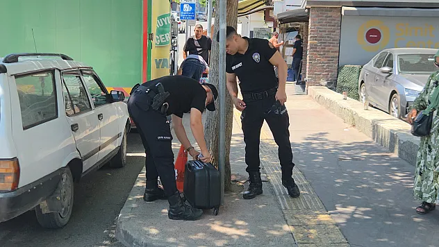 Samsun'da Kaldırımdaki Şüpheli Valiz Paniğe Neden Oldu